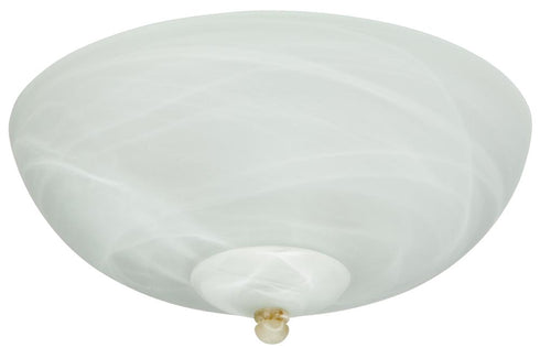 Craftmade Universal Bowl Light Kit Economy Alabaster Glass 2x9w LED Model: LK14-LED