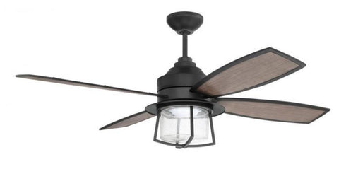 Craftmade Waterfront 52 Inch Ceiling Fan Blades & LED Light Kit Model: WAT52BNK4