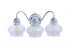 Craftmade Yorktown 3 Light Vanity Model: 35003-PLN