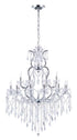 CWI Lighting Abby 19 Light Up Chandelier With Chrome Finish Model: 8398P44C-19 (CLEAR)