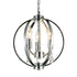 CWI Lighting Abia 3 Light Up Mini Pendant With Chrome Finish Model: 5025P10C-3