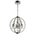 CWI Lighting Abia 4 Light Up Chandelier With Chrome Finish Model: 5025P16C-4