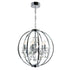 CWI Lighting Abia 5 Light Up Chandelier With Chrome Finish Model: 5025P22C-5