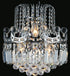CWI Lighting Amanda 3 Light Wall Sconce With Chrome Finish Model: 8421W12C