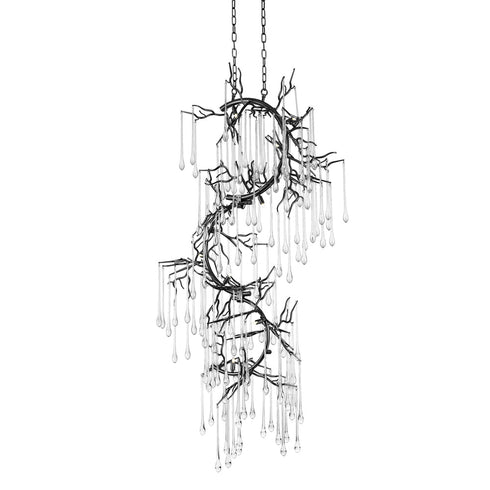 CWI Lighting Anita 12 Light Chandelier With Black Finish Model: 1094P26-12-101