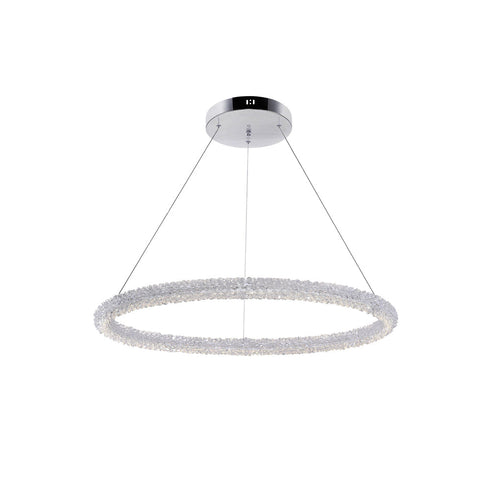CWI Lighting Arielle LED Chandelier With Chrome Finish Model: 1042P32-601-R