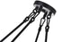 CWI Lighting Arkansas 4 Light Chandelier With Black Finish Model: 9957P20-4-101