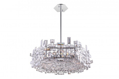 CWI Lighting Arley 12 Light Chandelier With Chrome Finish Model: 5689P24-12-601