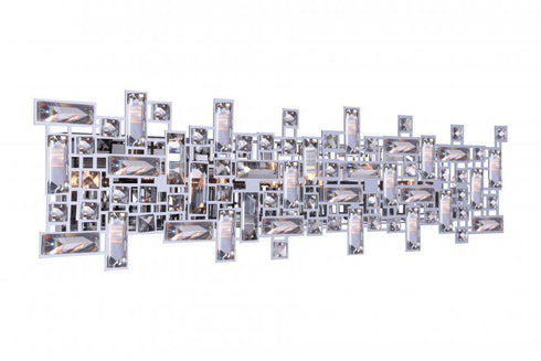 CWI Lighting Arley 8 Light Vanity Light With Chrome Finish Model: 5689W30-8-601