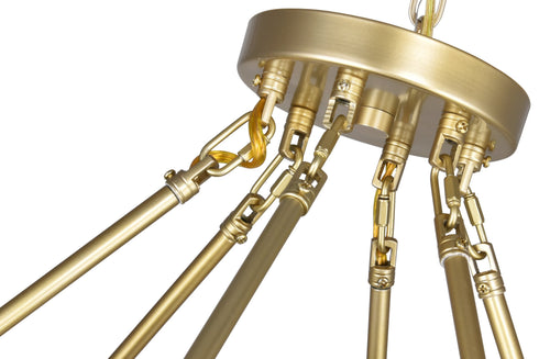 CWI Lighting Arya 45 Light Chandelier With Satin Gold Finish Model: 1020P39-45-602
