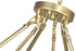 CWI Lighting Arya 45 Light Chandelier With Satin Gold Finish Model: 1020P39-45-602