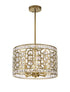 CWI Lighting Belinda 4 Light Chandelier With Champagne Finish Model: 1026P16-4-193