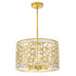 CWI Lighting Belinda 4 Light Chandelier With Champagne Finish Model: 1026P16-4-193
