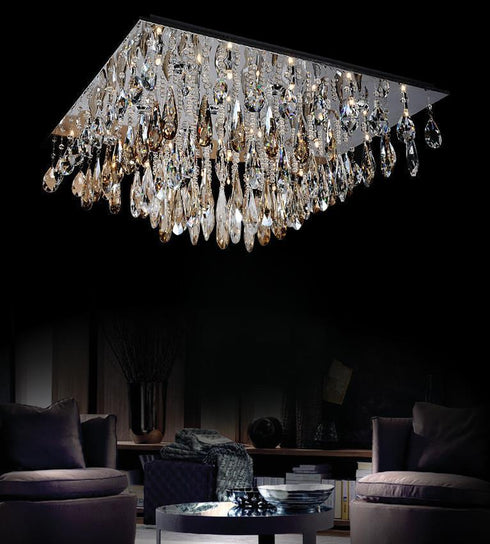 CWI Lighting Bianca 13 Light Flush Mount With Chrome Finish Model: 5034C24C-S