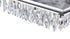 CWI Lighting Bianca 20 Light Flush Mount With Chrome Finish Model: 5034C32C-S