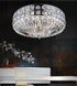 CWI Lighting Bloome 6 Light Bowl Flush Mount With Chrome Finish Model: 5039C17C