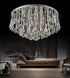 CWI Lighting Brianna 12 Light Flush Mount With Chrome Finish Model: 5035C24C-R