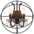 CWI Lighting Campechia 2 Light Wall Sconce With Brown Finish Model: 5465W14DB-2