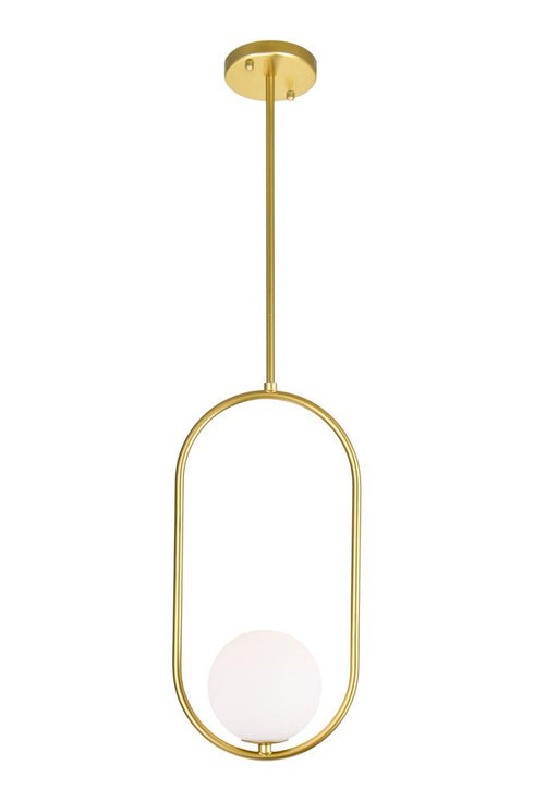 CWI Lighting Celeste 1 Light Mini Pendant With Medallion Gold Model: 1212P8-1-169