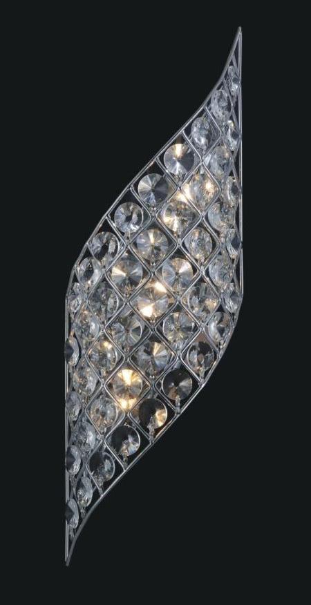 CWI Lighting Chique 4 Light Wall Sconce With Chrome Finish Model: 5021W7B-R(C)
