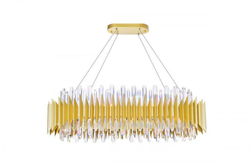 CWI Lighting Cityscape 20 Light Chandelier With Satin Gold Finish Model: 1247P39-20-602-O