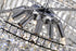 CWI Lighting Colosseum 10 Light Down Chandelier With Chrome Finish Model: 8006P24C-R