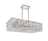 CWI Lighting Colosseum 10 Light Down Chandelier With Chrome Finish Model: 8030P30C-RC