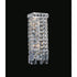 CWI Lighting Colosseum 2 Light Wall Sconce With Chrome Finish Model: 8031W5C