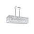 CWI Lighting Colosseum 8 Light Down Chandelier With Chrome Finish Model: 8030P26C-RC