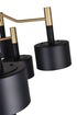 CWI Lighting Corna 12 Light Down Chandelier With Matte Black & Model: 1017P32-12-129-A