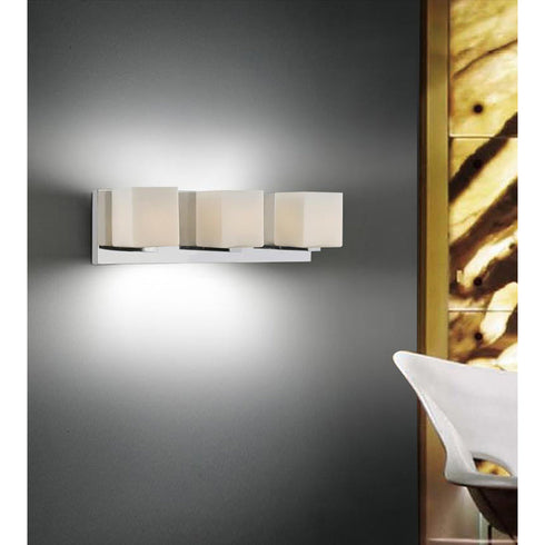CWI Lighting Cristini 3 Light Vanity Light With Satin Nickel Finish Model: 5442W20SN