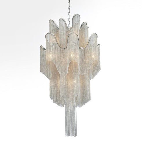 CWI Lighting Daisy 16 Light Down Chandelier With Chrome Finish Model: 5650P24C-12L