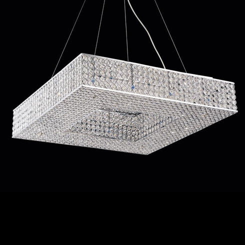 CWI Lighting Dannie 8 Light Chandelier With Chrome Finish Model: QS8391P18C-S