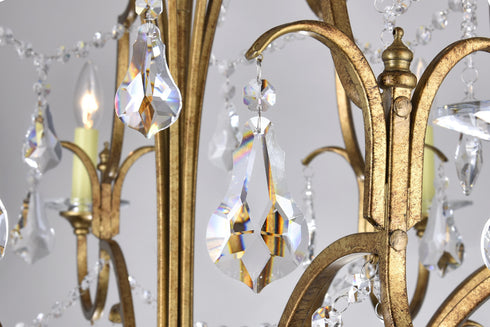 CWI Lighting Electra 12 Light Up Chandelier With Oxidized Bronze Model: 9836P37-12-125