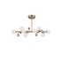 CWI Lighting Element 10 Light Chandelier With Sun Gold Finish Model: 1125P36-10-268