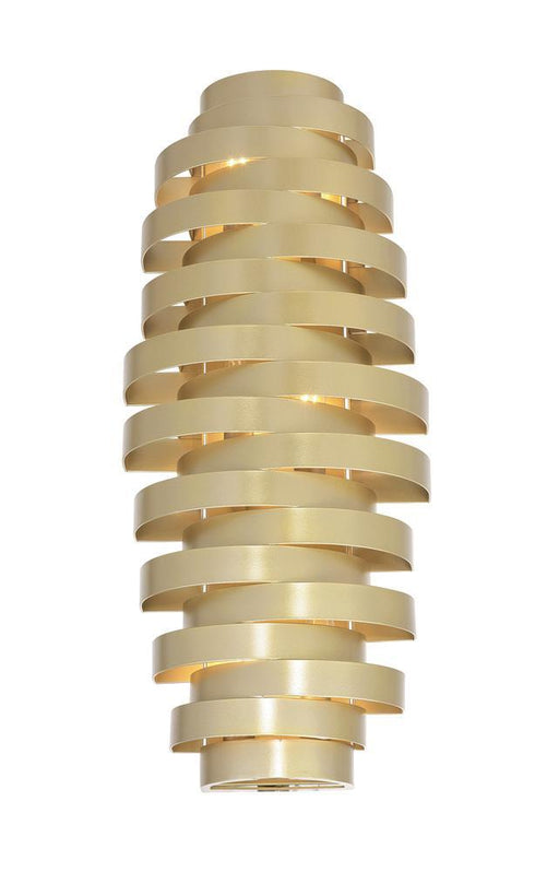 CWI Lighting Elizabetta 6 Light Wall Sconce With Gold Leaf Finish Model: 1068W24-6-620