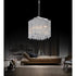 CWI Lighting Elsa 3 Light Drum Shade Mini Pendant With Chrome Model: 5320P10C-S