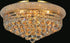 CWI Lighting Empire 13 Light Flush Mount With Gold Finish Model: 8001C24G