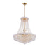 CWI Lighting Empire 18 Light Down Chandelier With Chrome Finish Model: 8001P28C