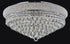 CWI Lighting Empire 20 Light Flush Mount With Chrome Finish Model: 8001C36C