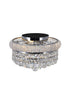 CWI Lighting Empire 3 Light Flush Mount With Chrome Finish Model: 8001C12C