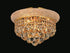 CWI Lighting Empire 3 Light Flush Mount With Chrome Finish Model: 8001C12C