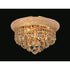 CWI Lighting Empire 3 Light Flush Mount With Chrome Finish Model: 8001C12C