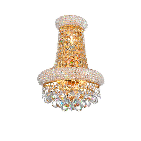 CWI Lighting Empire 3 Light Wall Sconce With Chrome Finish Model: 8001W12C-B