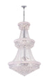 CWI Lighting Empire 32 Light Down Chandelier With Chrome Finish Model: 8001P30C