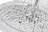 CWI Lighting Empire 38 Light Down Chandelier With Chrome Finish Model: 8001P42C