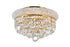 CWI Lighting Empire 4 Light Flush Mount With Chrome Finish Model: 8001C14C