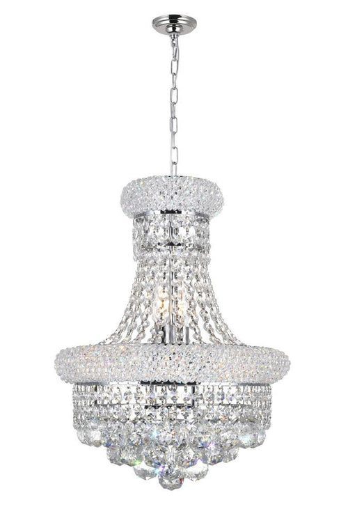 CWI Lighting Empire 6 Light Chandelier With Gold Finish Model: 8001P14G