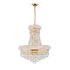 CWI Lighting Empire 8 Light Down Chandelier With Chrome Finish Model: 8001P18C