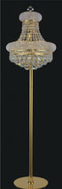 CWI Lighting Empire 8 Light Floor Lamp With Chrome Finish Model: 8001F18C